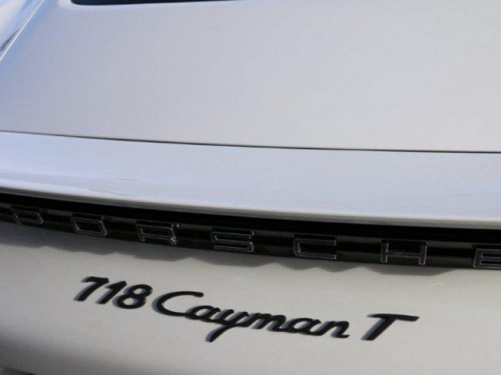 Porsche Cayman 718 T 300CV PDK     Essence BLANC - 25