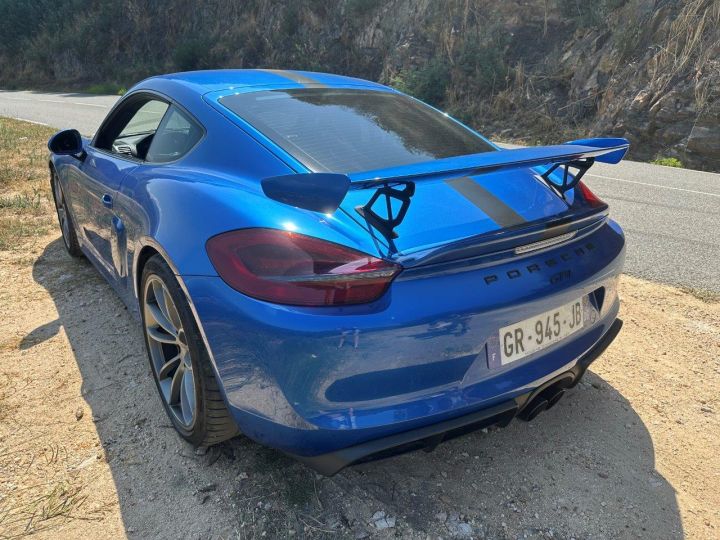 Porsche Cayman (981) 3.8 GT4 385ch Bleu - 3