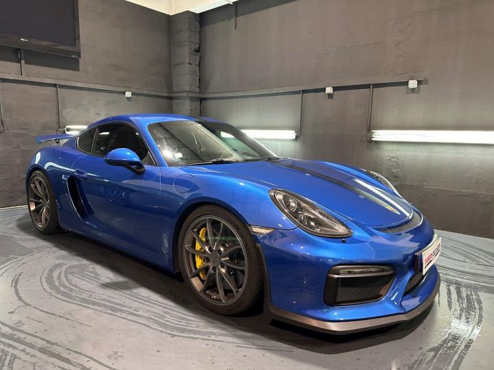 Porsche Cayman (981) 3.8 GT4 385ch Bleu - 1