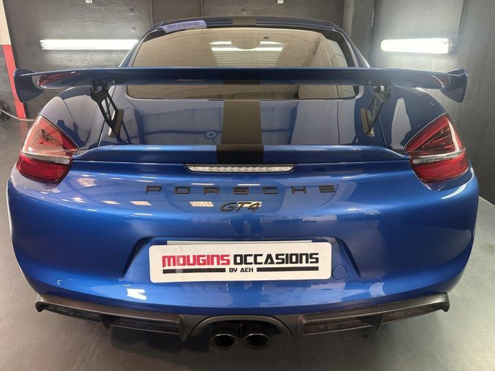 Porsche Cayman (981) 3.8 GT4 385ch Bleu - 9