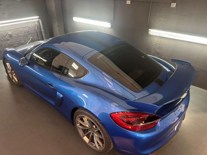 Porsche Cayman (981) 3.8 GT4 385ch Bleu - 11