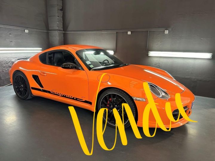 Porsche Cayman (987) 3.4 295 S TIPTRONIC S Orange - 1