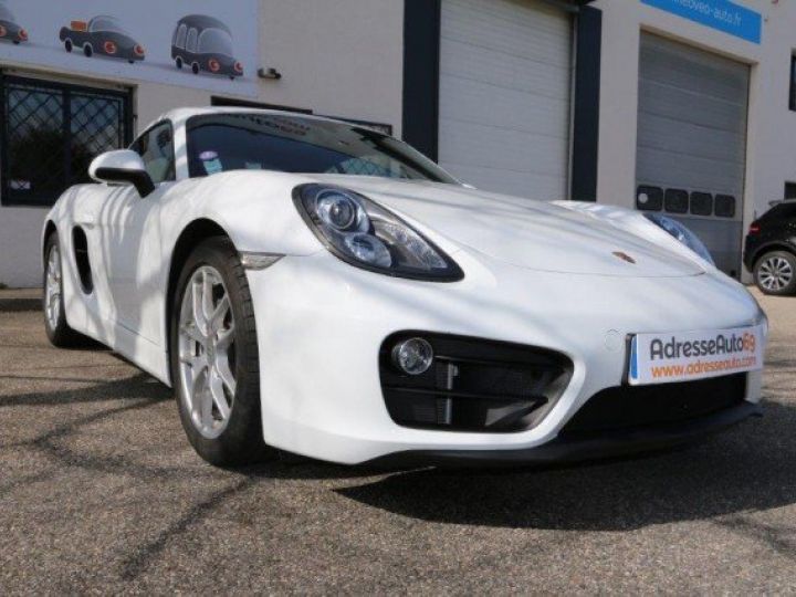 Porsche Cayman II TYPE 981 2.7 PDK 275CV     Essence BLANC - 1