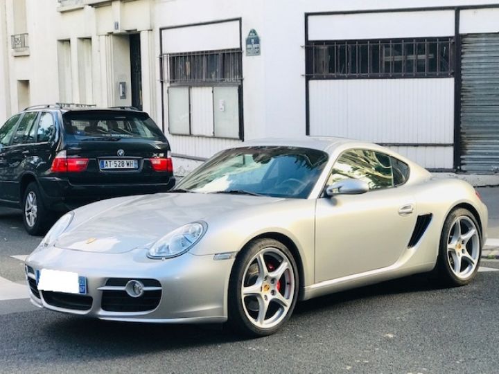 Porsche Cayman PORSCGE CAYMAN S 295 CV 58000 KMS ETAT NEUF Gris - 1