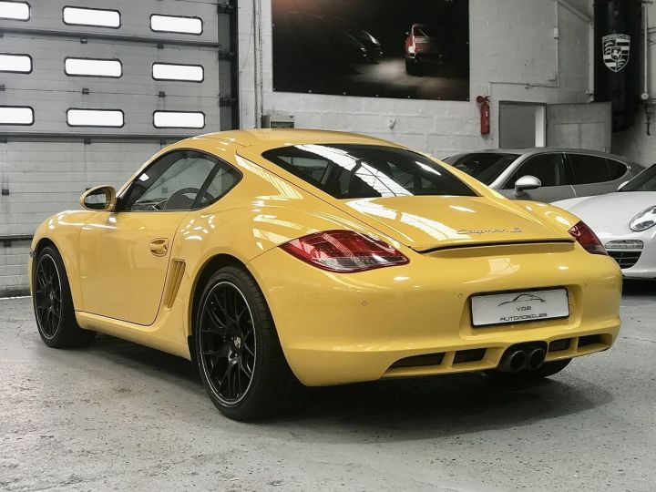 Porsche Cayman PORSCHE 987.2 CAYMAN S PDK / CHRONO /PASM / SIEGES 18P / AUTOBLOQUANT / SUPERBE Jaune - 8