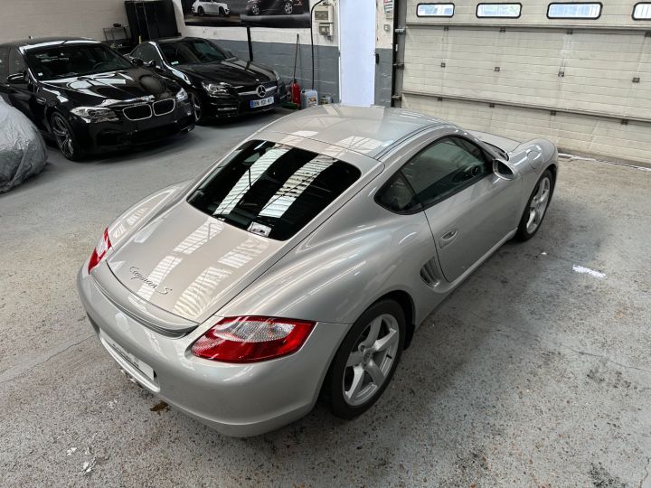 Porsche Cayman PORSCHE 987 CAYMAN S 3.4 295CV BVM / SPORT CHRONO / 67500KMS Argent - 9