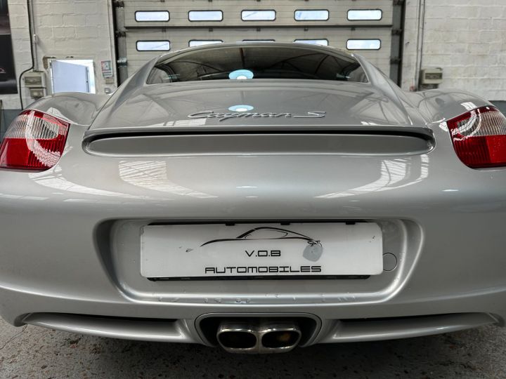 Porsche Cayman PORSCHE 987 CAYMAN S 3.4 295CV BVM / SPORT CHRONO / 67500KMS Argent - 19