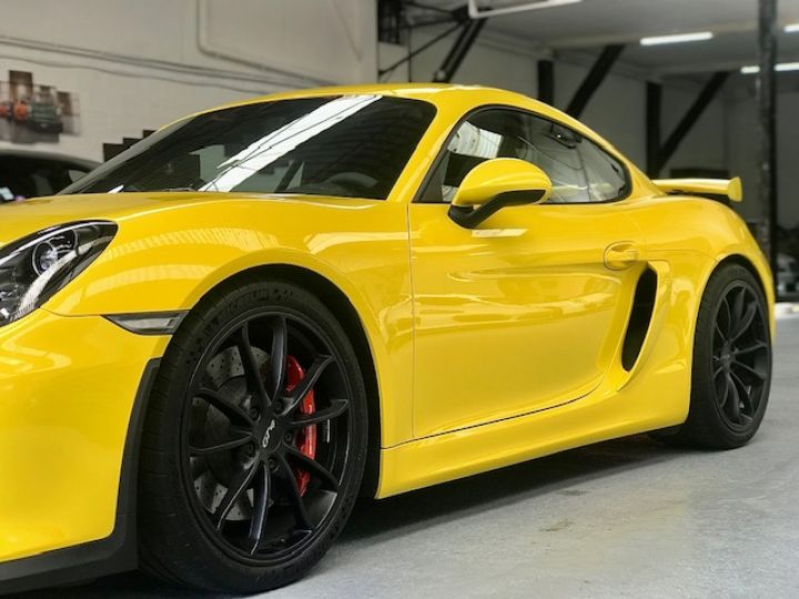 Porsche Cayman PORSCHE CAYMAN GT4 / JAUNE VITESSE /1 MAIN Jaune - 6