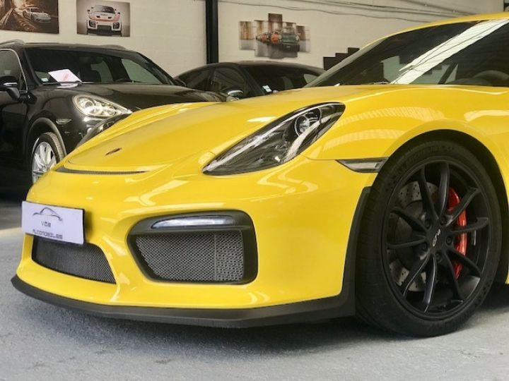 Porsche Cayman PORSCHE CAYMAN GT4 / JAUNE VITESSE /1 MAIN Jaune - 7