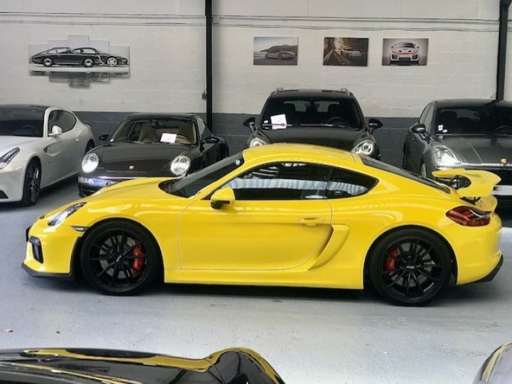 Porsche Cayman PORSCHE CAYMAN GT4 / JAUNE VITESSE /1 MAIN Jaune - 8