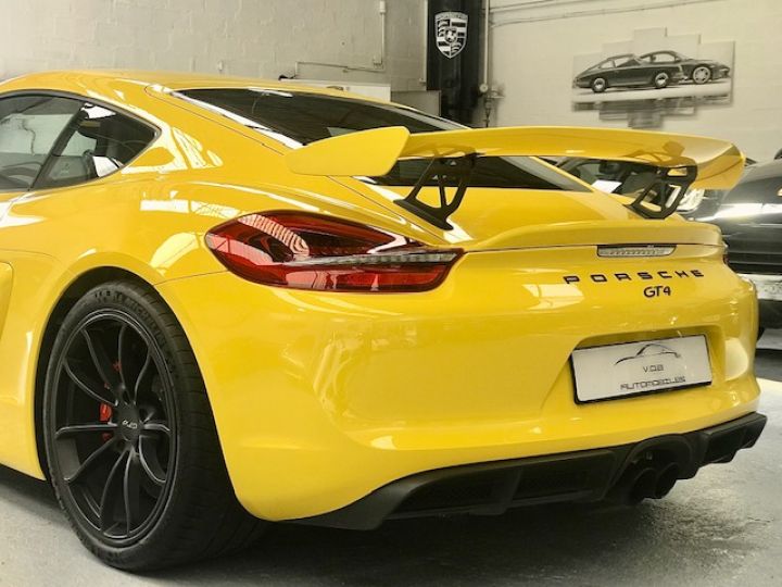 Porsche Cayman PORSCHE CAYMAN GT4 / JAUNE VITESSE /1 MAIN Jaune - 10