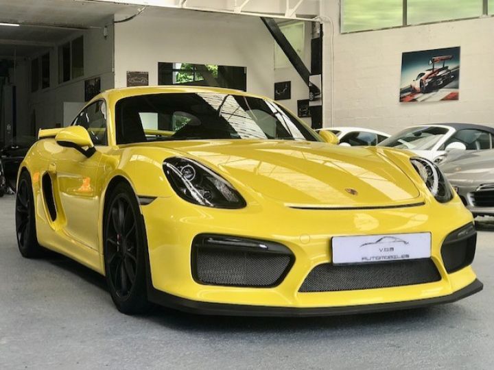 Porsche Cayman PORSCHE CAYMAN GT4 / JAUNE VITESSE /1 MAIN Jaune - 3