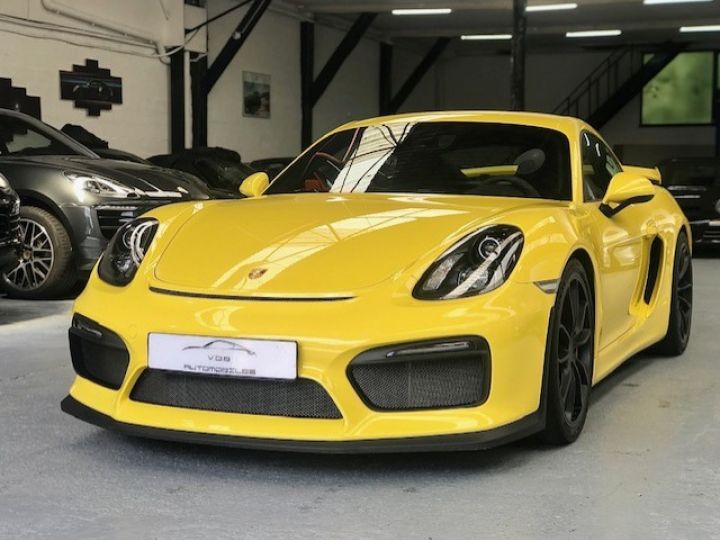 Porsche Cayman PORSCHE CAYMAN GT4 / JAUNE VITESSE /1 MAIN Jaune - 5