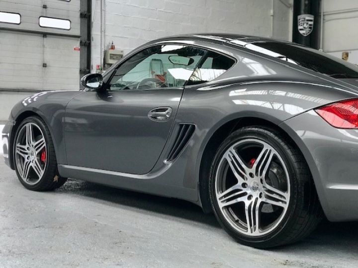 Porsche Cayman PORSCHE CAYMAN S 3.4 295CV / BVM/ CHRONO/ ECHAPPEMENT / SUPERBE Gris Meteor - 8