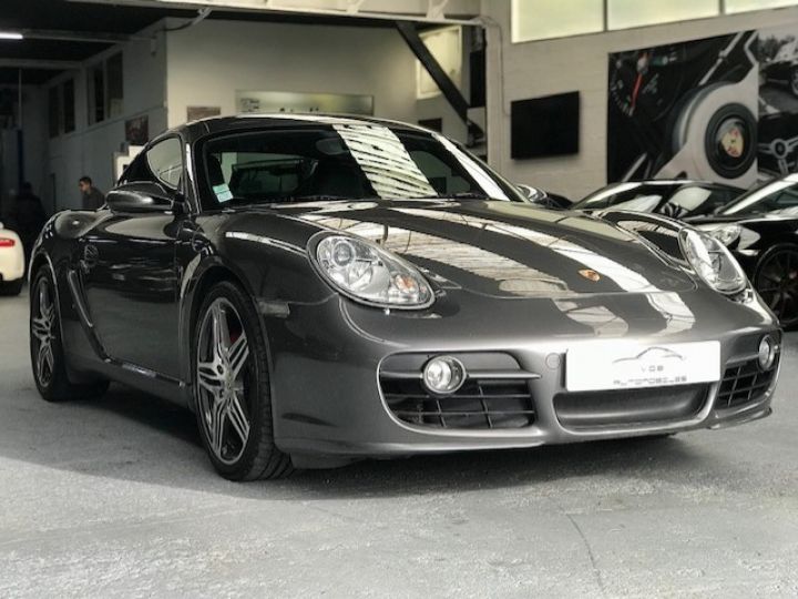 Porsche Cayman PORSCHE CAYMAN S 3.4 295CV / BVM/ CHRONO/ ECHAPPEMENT / SUPERBE Gris Meteor - 25