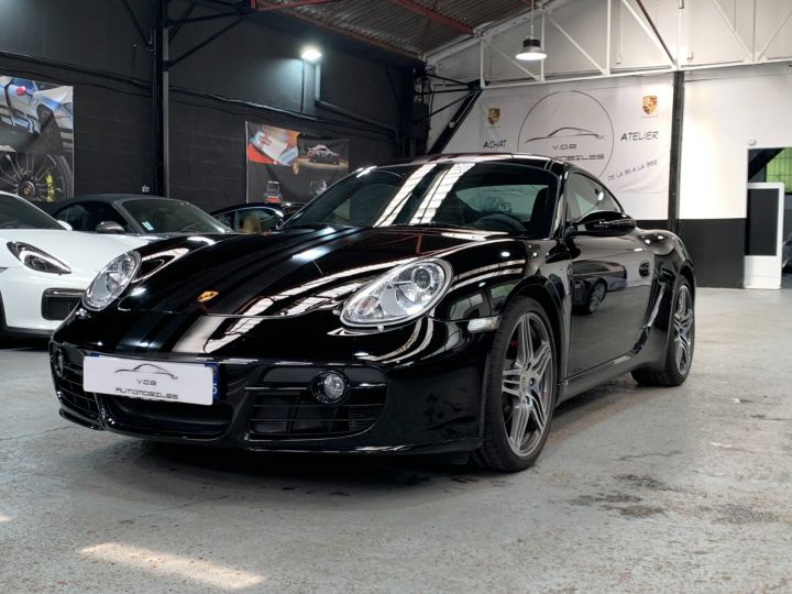 Porsche Cayman PORSCHE CAYMAN S DESIGN EDITION 1 /BVM / 52000KMS / PASM /ECHAP SPORT Noir - 1