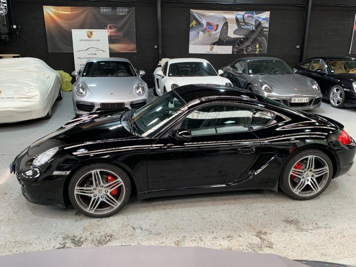 Porsche Cayman PORSCHE CAYMAN S DESIGN EDITION 1 /BVM / 52000KMS / PASM /ECHAP SPORT Noir - 4