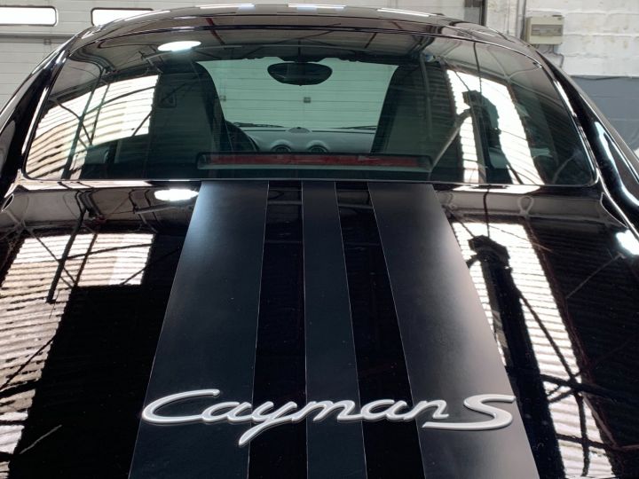 Porsche Cayman PORSCHE CAYMAN S DESIGN EDITION 1 /BVM / 52000KMS / PASM /ECHAP SPORT Noir - 14