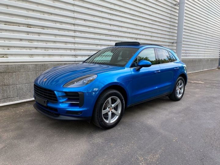 Porsche Macan 2.0L - Toit ouvrant panoramique coulissant, en deux parties, électrique - Système de sonorisation BOSE Bleu métallisé - 1