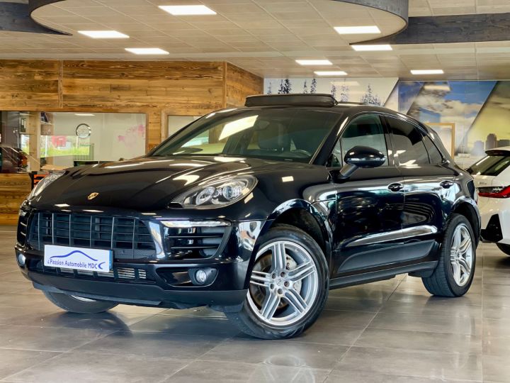 Porsche Macan 3.0 V6 258 S DIESEL Noir métal - 1