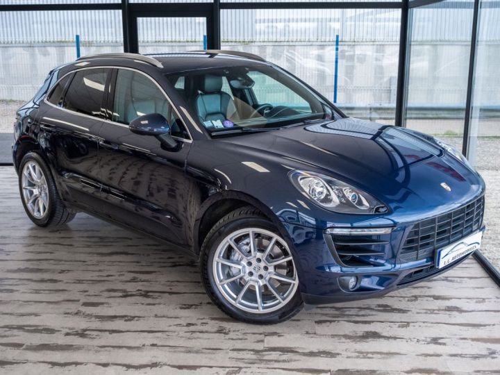 Porsche Macan 3.0 V6 340CH S PDK Bleu - 8