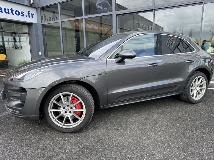 Porsche Macan 3.6 V6 400CH TURBO PDK Gris F - 1