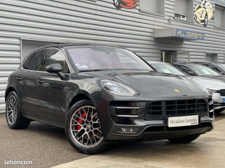 Porsche Macan 3.6 V6 440ch Turbo Pack Performance PDK Gris - 1