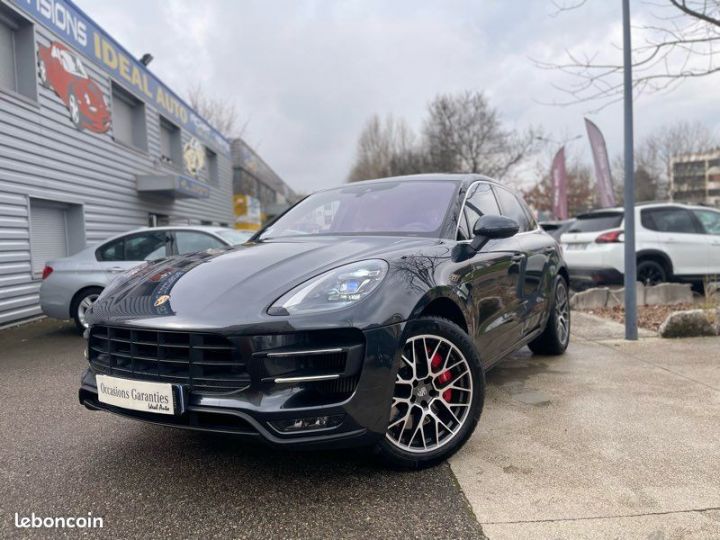 Porsche Macan 3.6 V6 440ch Turbo Pack Performance PDK Gris - 2