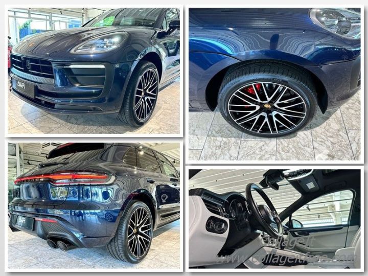 Porsche Macan 381 ch  FACELIFT*PANO*BOSE*ACC*PDLS+*360°*JA21 1èreM Garantie 12 mois Bleu - 9