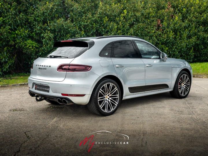 Porsche Macan GTS 3.0 V6 360 CH PDK - Attelage - Sièges chauffants et ventilés - Carbone int/ext - Caméra 360° - Accès confort - Révisée concession Porsche Argent métallisé - 5