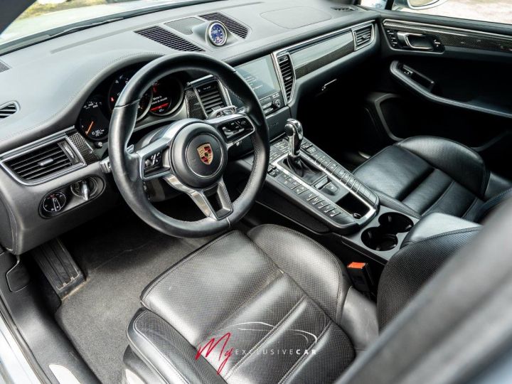 Porsche Macan GTS 3.0 V6 360 CH PDK - Attelage - Sièges chauffants et ventilés - Carbone int/ext - Caméra 360° - Accès confort - Révisée concession Porsche Argent métallisé - 9