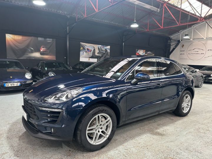 Porsche Macan PORSCHE MACAN S 3.0 V6S / FRANCE / CAMERA / CHRONO / 43000 KM Bleu Nuit - 2