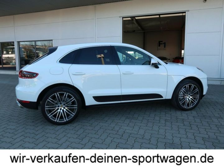 Porsche Macan Porsche Macan S  340 JA21 PASM PDLS Burmester Garantie Approved  07/2023 Blanche - 6