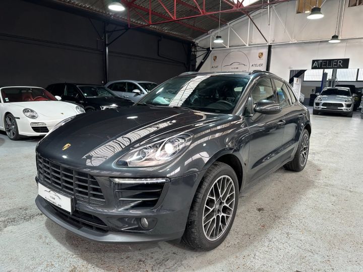 Porsche Macan PORSCHE MACAN S 340CV PDK FACELIFT / 52200 KMS / PANO / SUPERBE Gris Agathe - 1