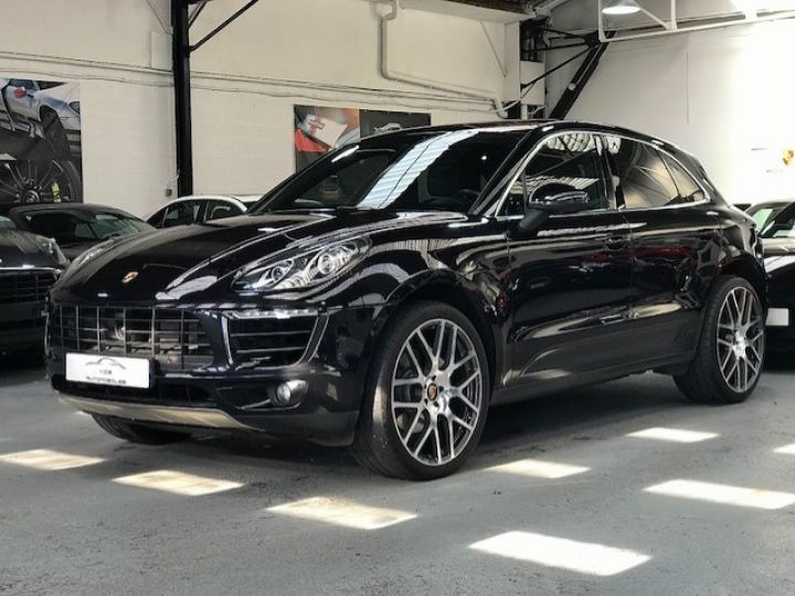 Porsche Macan PORSCHE MACAN S 340CV PDK / PANO/BURMESTER / ACC / 70000KM Noir - 1