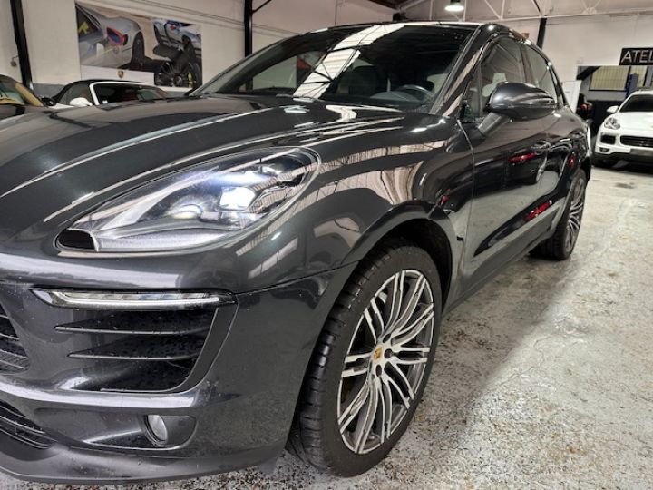 Porsche Macan PORSCHE MACAN S DIESEL 2016 /258CV / PANO/21 TURBO / CHRONO / PDLS+ / ATTELAGE Gris Volcano - 5