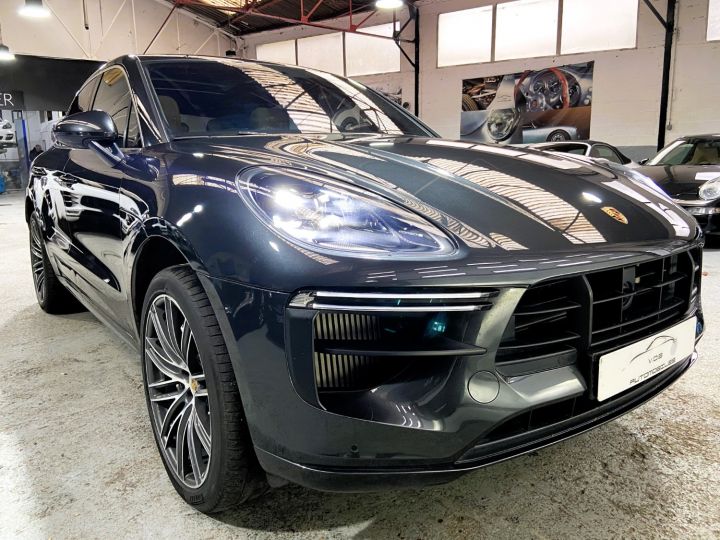 Porsche Macan PORSCHE MACAN TURBO 2.9 440CV PDK / 2020 / 33000 KMS/ PSE / CHRONO / SUPERBE Gris Volcano - 15