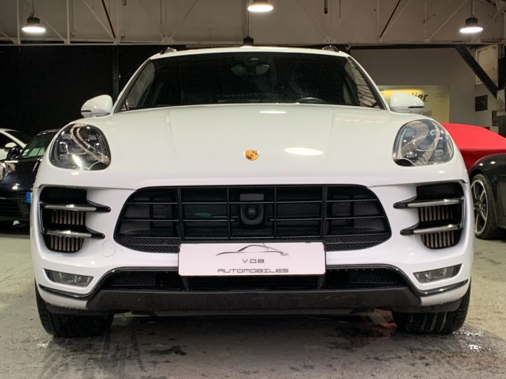 Porsche Macan PORSCHE MACAN TURBO 3.6 440CV PACK PERFORMANCE / PANO /PSE / CHRONO / ATTELAGE / FULL Blanc - 2