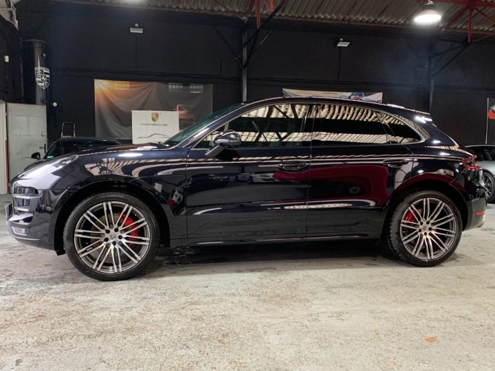 Porsche Macan PORSCHE MACAN TURBO PDK 3.6 400CV / PANO / CHRONO / ECHAP / FRANCE Noir - 4