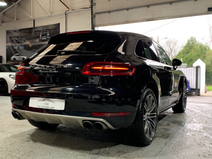 Porsche Macan PORSCHE MACAN TURBO PDK 3.6 400CV / PANO / CHRONO / ECHAP / FRANCE Noir - 5