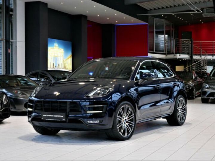 Porsche Macan Porsche Macan Turbo*SPORT-CHRONO*CARBONE*BOSE*PANO*21LM bleu  - 2