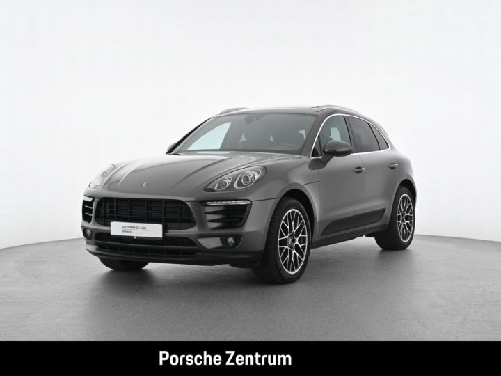 Porsche Macan S Diesel 258Ch 20 Pano PASM BOSE Memory Chrono Gris Métallisé - 1