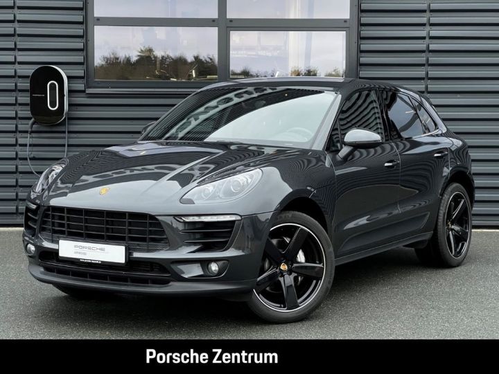 Porsche Macan S Diesel 258Ch 21 PDLS PCM Gris Métallisé - 1