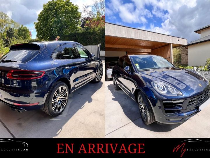 Porsche Macan S Diesel 3.0l – 258CH – PDK – Toit Pano – PASM – 75L – PCM – Sièges Chauffants à Mémoire – BOSE – Caméra 360° - PDLS Bleu Nuit Métallisé - 2