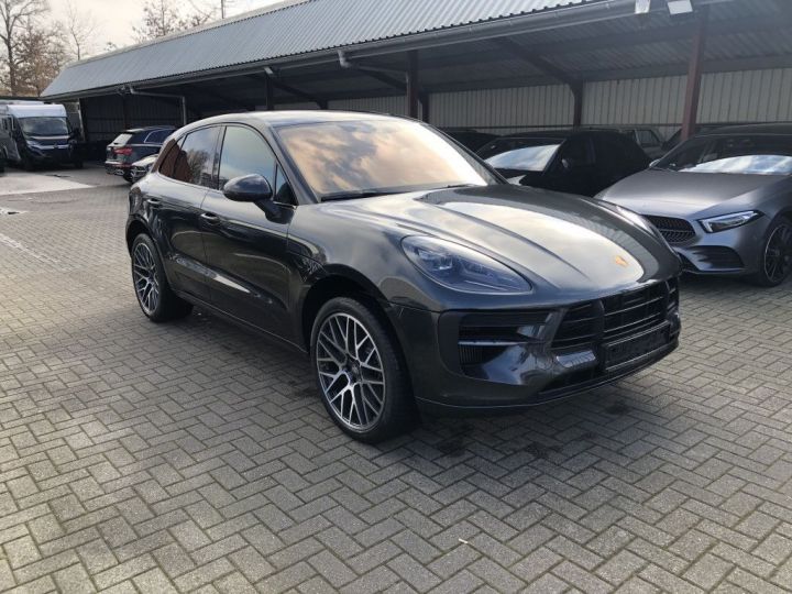 Porsche Macan S / Echappement sport / Chrono / Toit pano / Bose / Garantie 12 mois Gris Volcano - 1