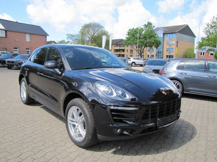 Porsche Macan S PDK 340 ch / Bi Xénon/ 1ère main/ Garantie 12 mois Noir - 1