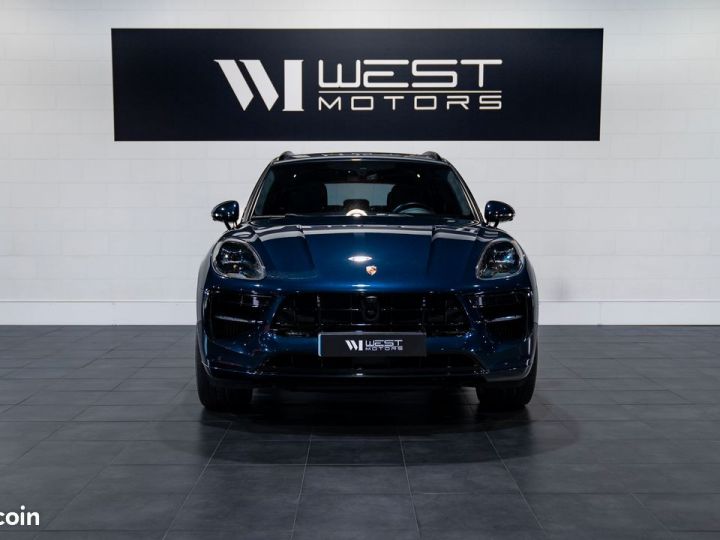 Porsche Macan S V6 354 – Immat France 60 000 d’options SportDesign PASM Echap. Sport Chrono PDLS+ Burmester 895EMOIS Bleu - 2