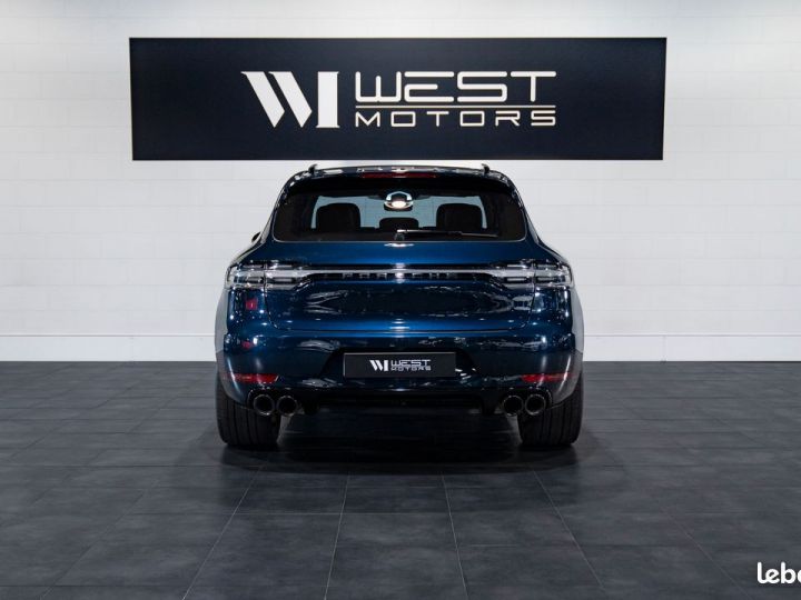 Porsche Macan S V6 354 – Immat France 60 000 d’options SportDesign PASM Echap. Sport Chrono PDLS+ Burmester 895EMOIS Bleu - 5