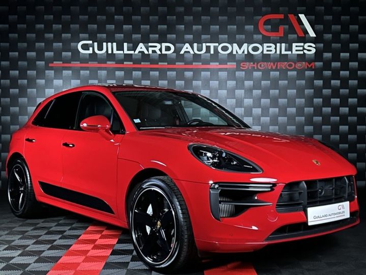 Porsche Macan TURBO 3.0 V6 440ch PDK ROUGE - 3