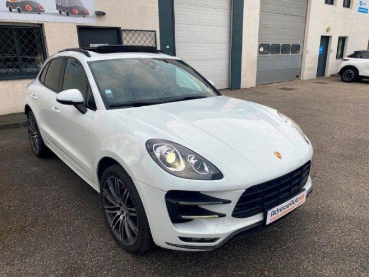 Porsche Macan TURBO 3,6 V6 400CV PDK     Essence BLANC - 2